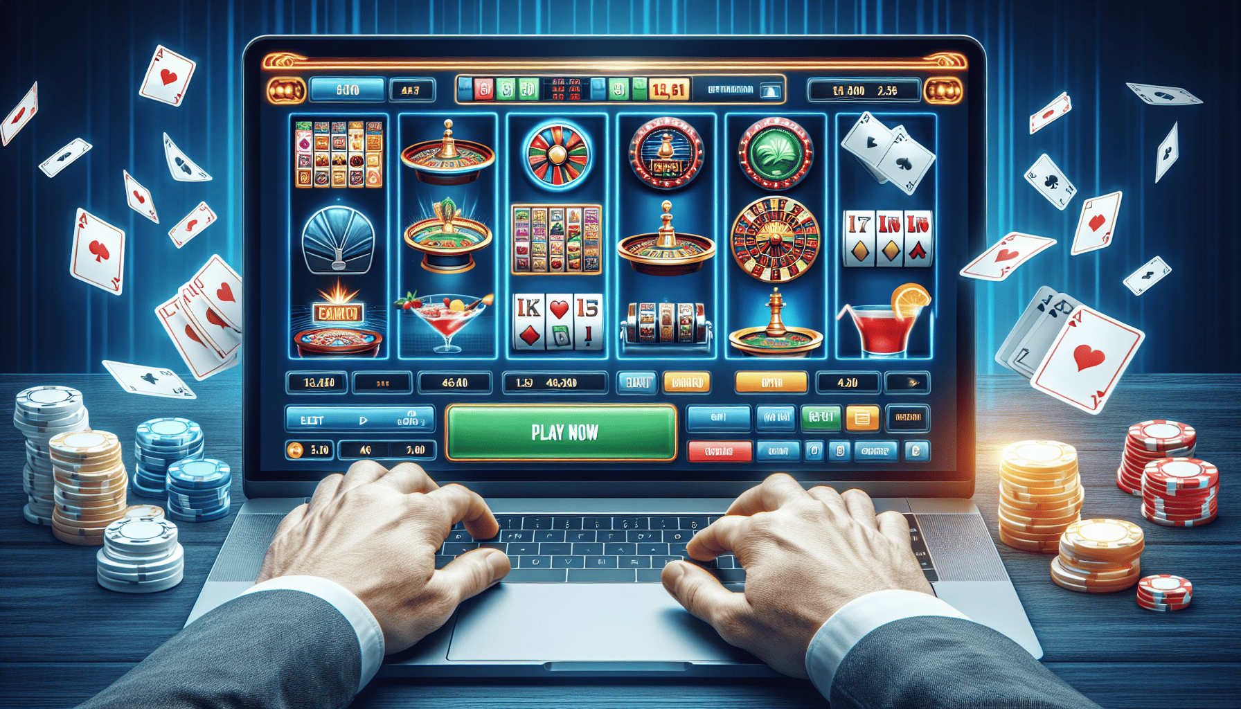 1win online casino interface